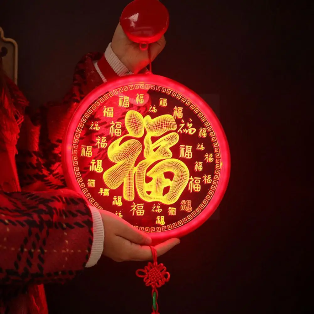 

2022 год Тигра китайские Новогодние украшения фонарь светодиодный праздничный Usb китайский весенний фонарь E1p4