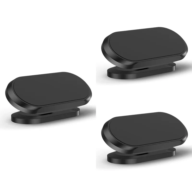 

Magnetic Phone Car Mount For Car Flat Dashboard 360° Rotation Magnet Cell Phone Mount Compatible For Iphone Black