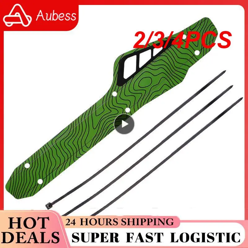 

4PCS Bicycle Chain Protector Mountain Bike Chain Guard Sticker Plastic Protection Gear Chain Guard Bicycles Cycling Accessori