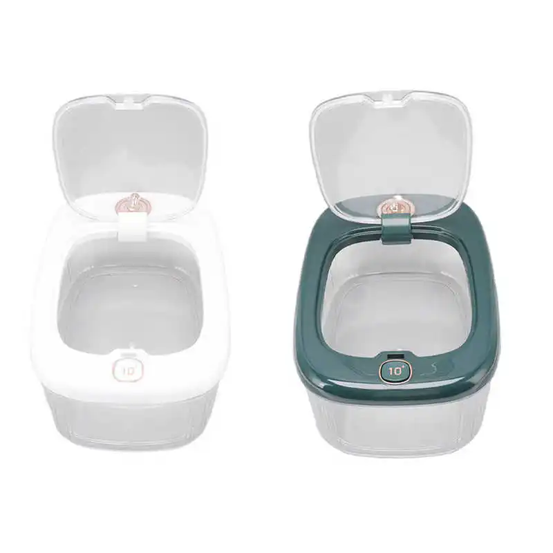 

Rice Storage Bucket PP Rice Container Transparent Cover Food Storage Dispenser Corn Bucket for Home hot