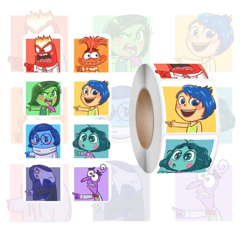 500 листов/рулон наклейки для ноутбука