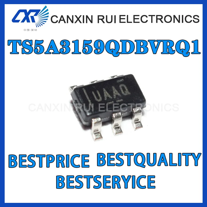 

Ts5a3159qdbvrq1 TI SOT23-6 silk screen UAAQ analog switch Multiplexer