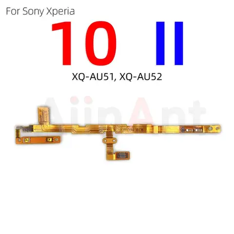 Aiinant кнопки включения/выключения громкости клавиша питания гибкий кабель для Sony Xperia X XA XA1 XA2 1 5 10 II III 2 3 Plus ультракомпактный