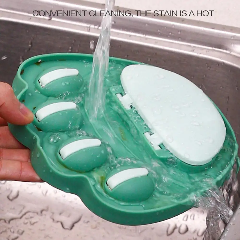 Кухонный держатель для крышки кастрюли с кошачьими крапанами стеллаж домашнего