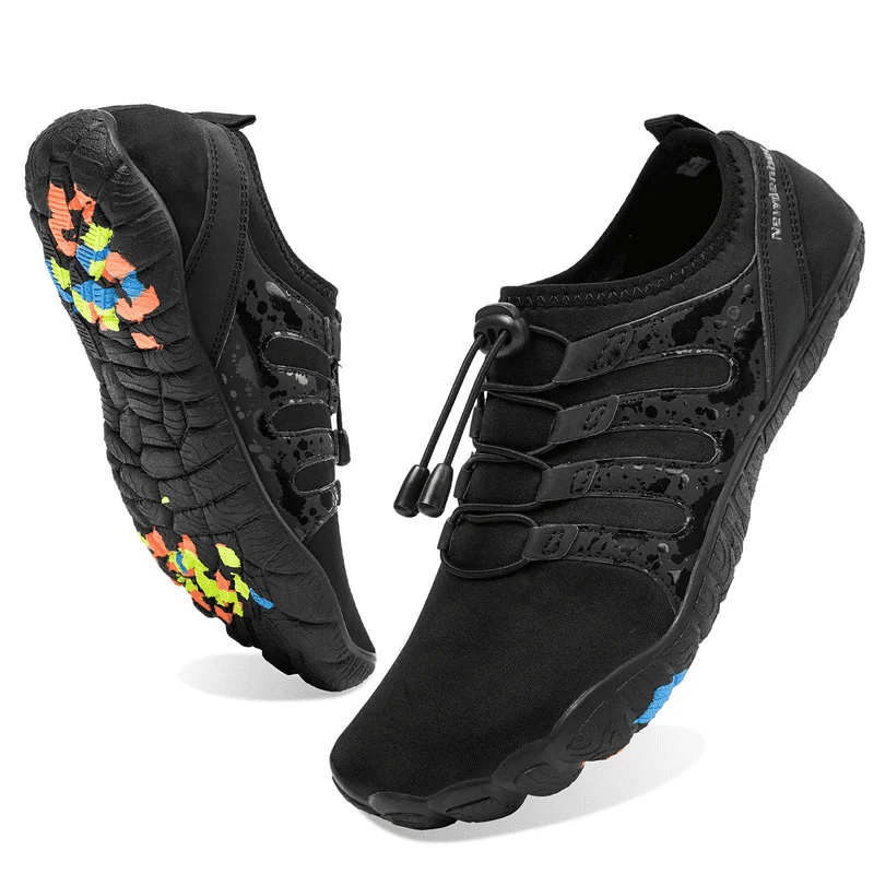 

Water Shoes Beach Sneakers Water sprots Shoes Barefoot Surfing Swimming Black Size 9
