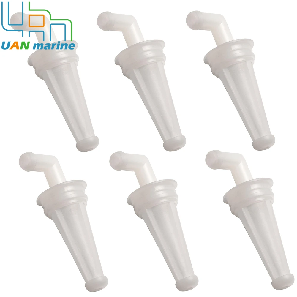 6 шт. топливный фильтр в сборе для evinгруб Джонсон Прохладный 90HP 100HP-175 HP V4 V6 433190 0433190