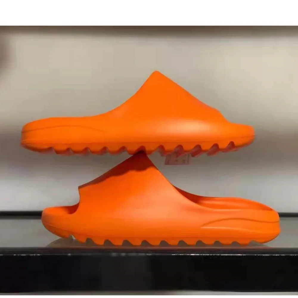 

Unisex Summer Women Slides Breathable Beach Sandal Flip Flops Slide Men Slippers Women's Bone White Plus Size 35-46