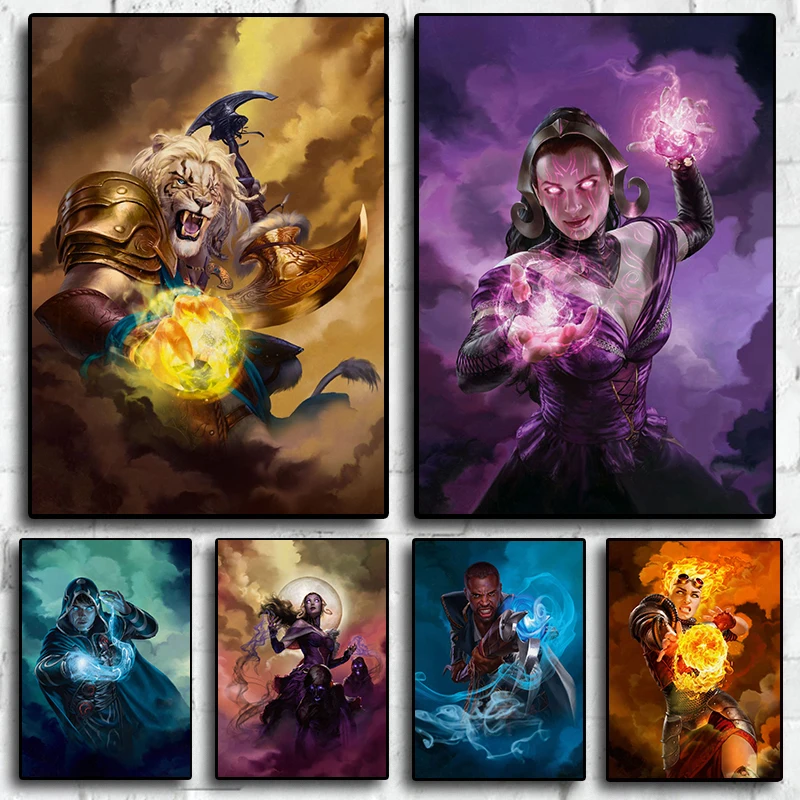 

Постеры в ретро стиле с принтом в виде героев 80-х годов для игровой комнаты, гостиной, домашний Настенный декор, картины в подарок