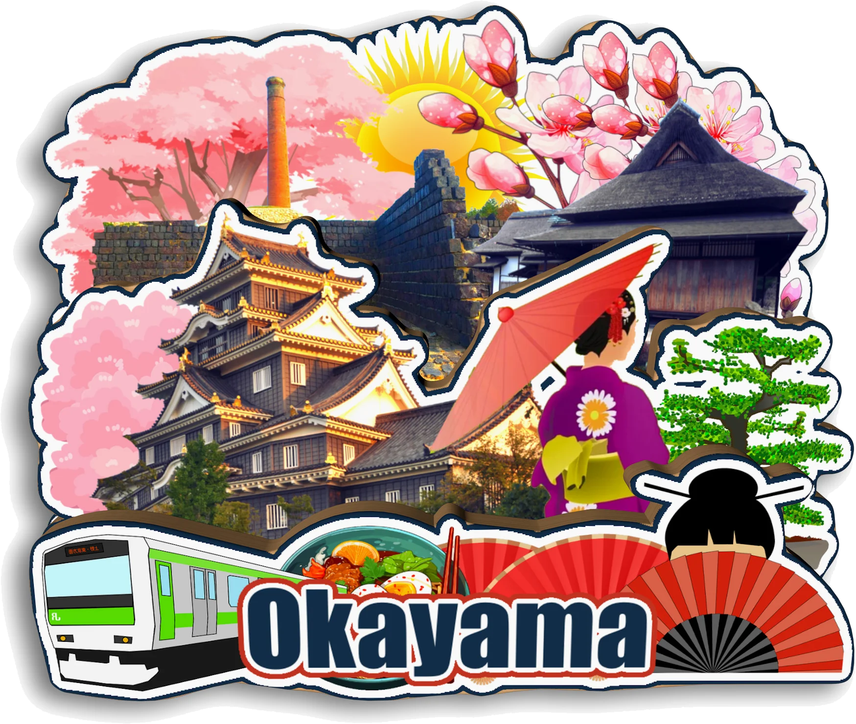 

Магниты для холодильника Япония