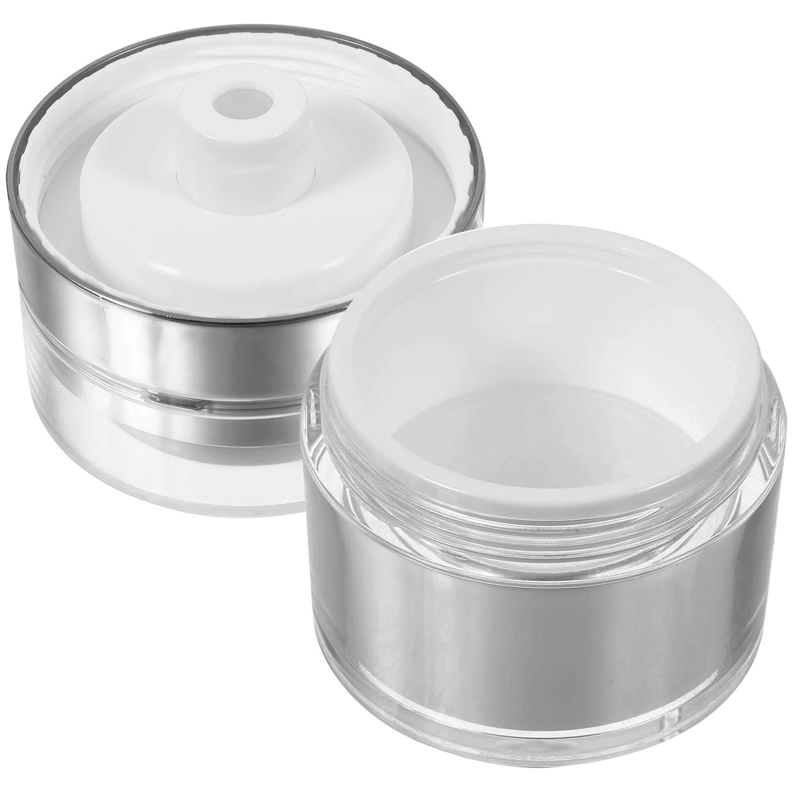 

Lotion Press Bottle Press-type Container Portable Cream Bottles Convenient Leak-proof Jars Facial Holder Double