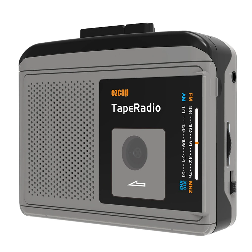 

Ezcap233 Vintage Tape Player Traveling Battery Powered Radio Speaker