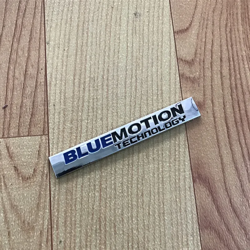 3D Автомобильная наклейка эмблема Автомобильный задний значок для Volkswagen VW Bluemotion