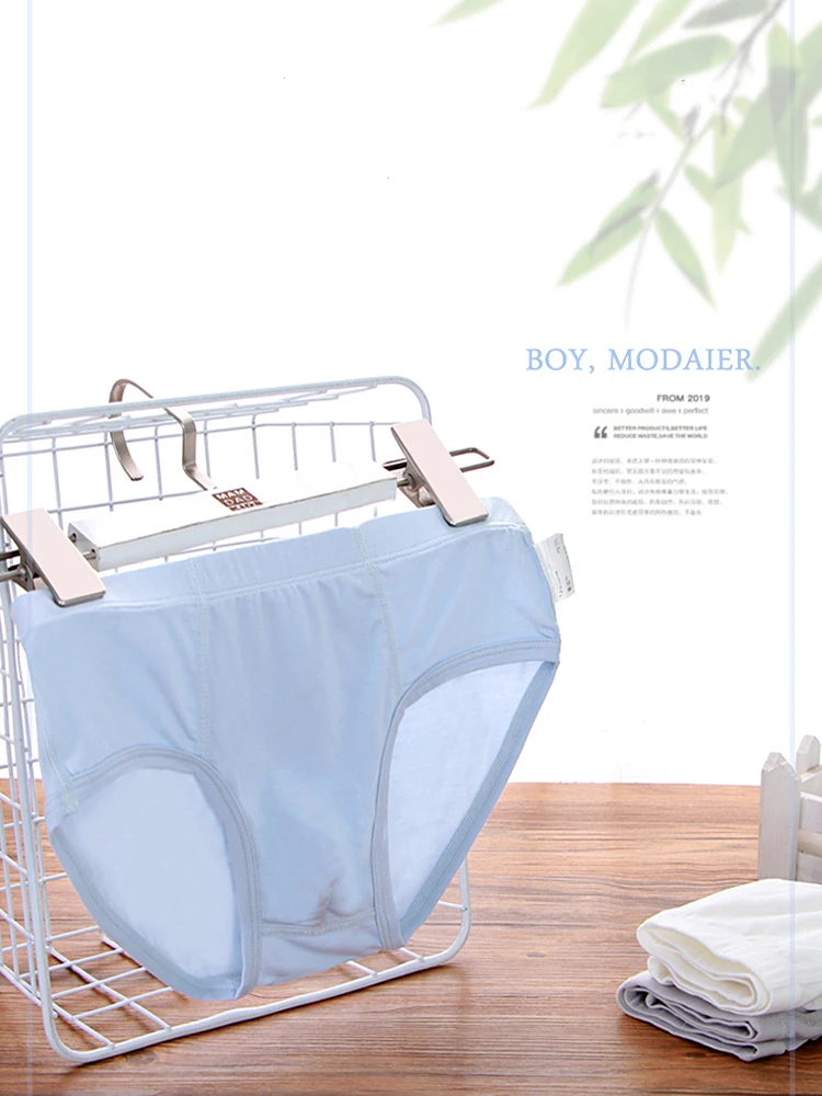 Нижнее белье из модала для мальчиков 3 шт./лот детские шорты трусы боксеры