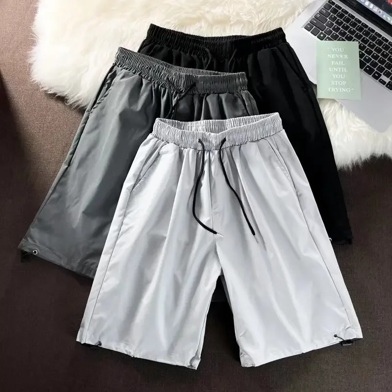 Новинка 2022 повседневные мужские баскетбольные шорты прямые брюки в стиле преппи