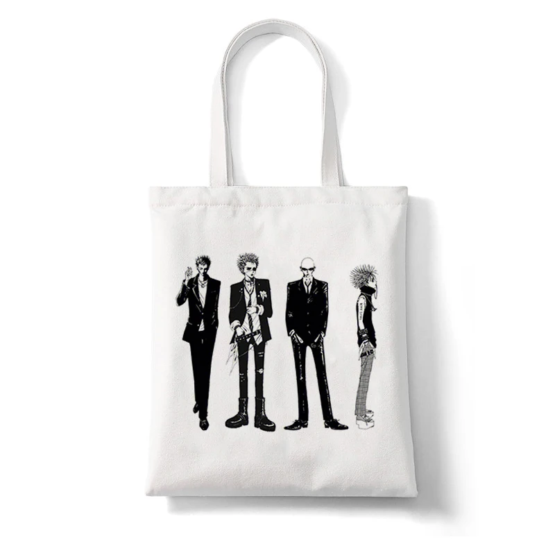 

Женская сумка-тоут из ткани, с рисунком аниме, в японском стиле