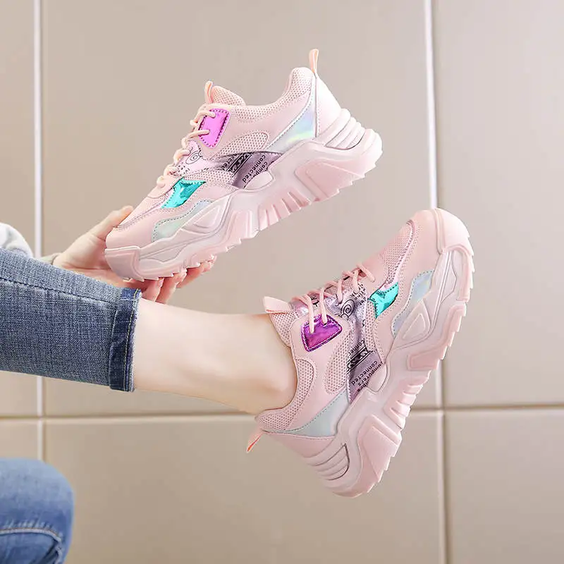 

Кроссовки Chue, спортивная женская обувь для бега, спортивная обувь для женщин, повседневные женские кроссовки, камуфляжные спортивные кросс...