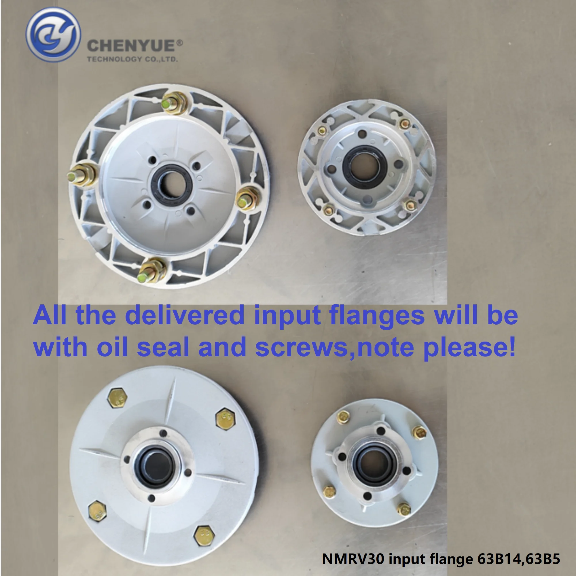 CYAutoman Input Flange 56B5 56B14 63B5 63B14 71B5 71B14 for Worm Gearbox Gear Reducer speed reducer RV40 RV040 NMRV040