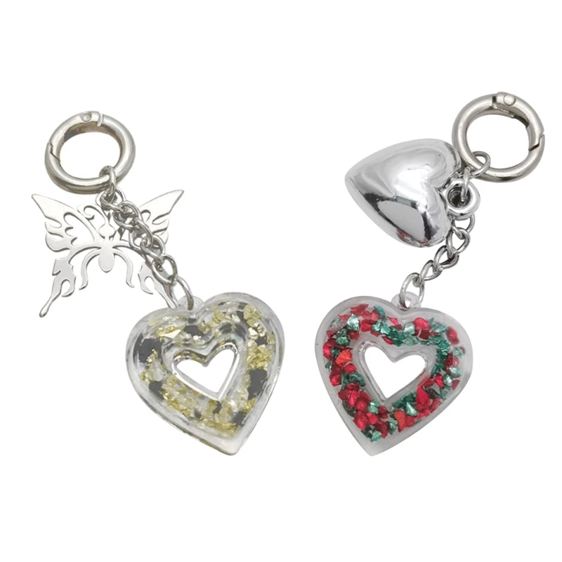 

Commemorative Keychains Stainless Steel Material Keys Rings Women Girl Keyrings 264E
