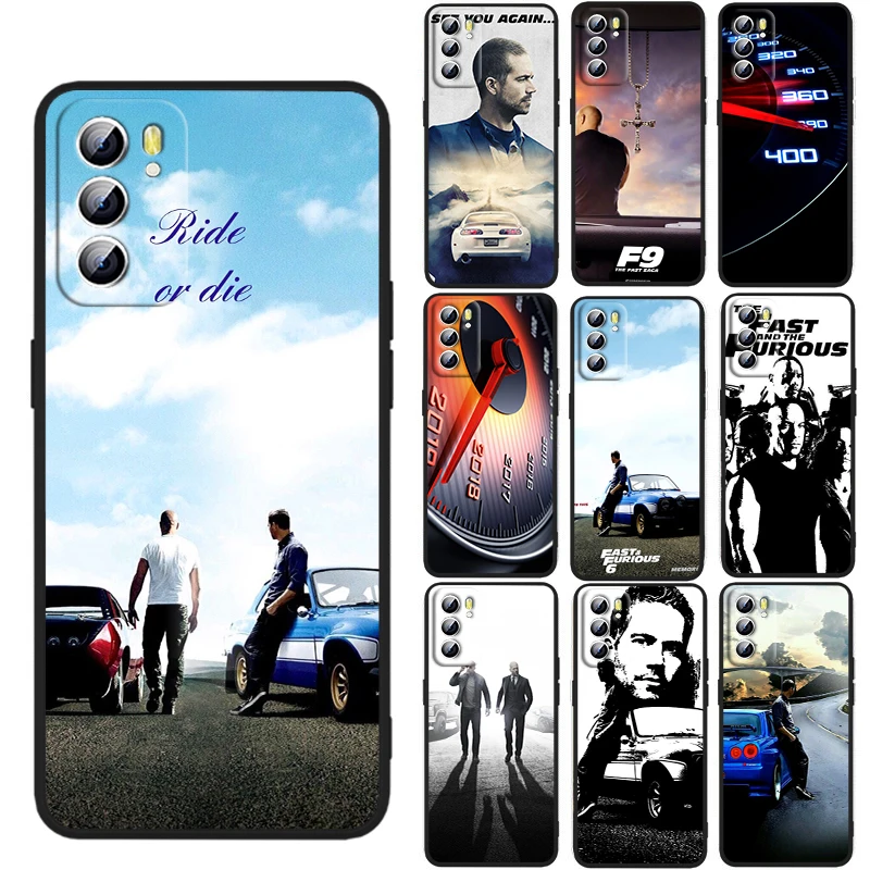 

Paul Walker Fast & Furious For OPPO Reno 7 6 5 4 3 SE Z F Pro Plus 4G 5G Black Phone Case Silicone Cover Shell Funda Capa