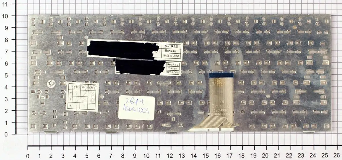 Клавиатура для Asus EEE PC 1005PX Русская Белая