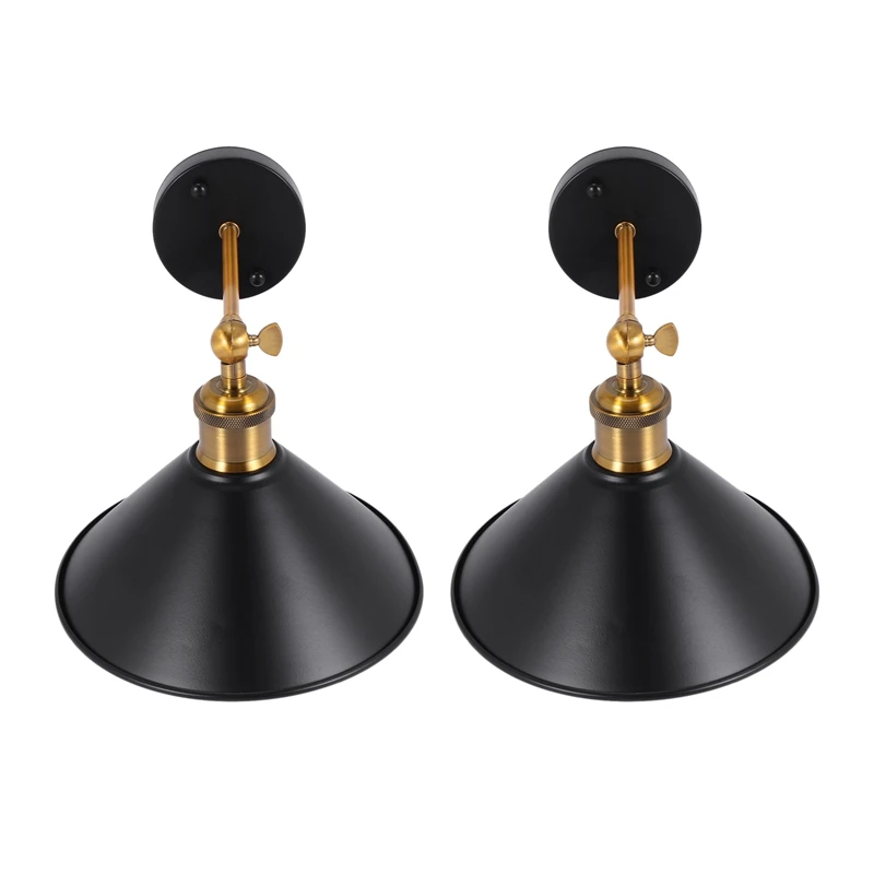 

3 промышленных настенных светильника E27 в стиле ретро, чердак, светодиодные Настенные светильники для лестницы, ванной, железные настенные светильники