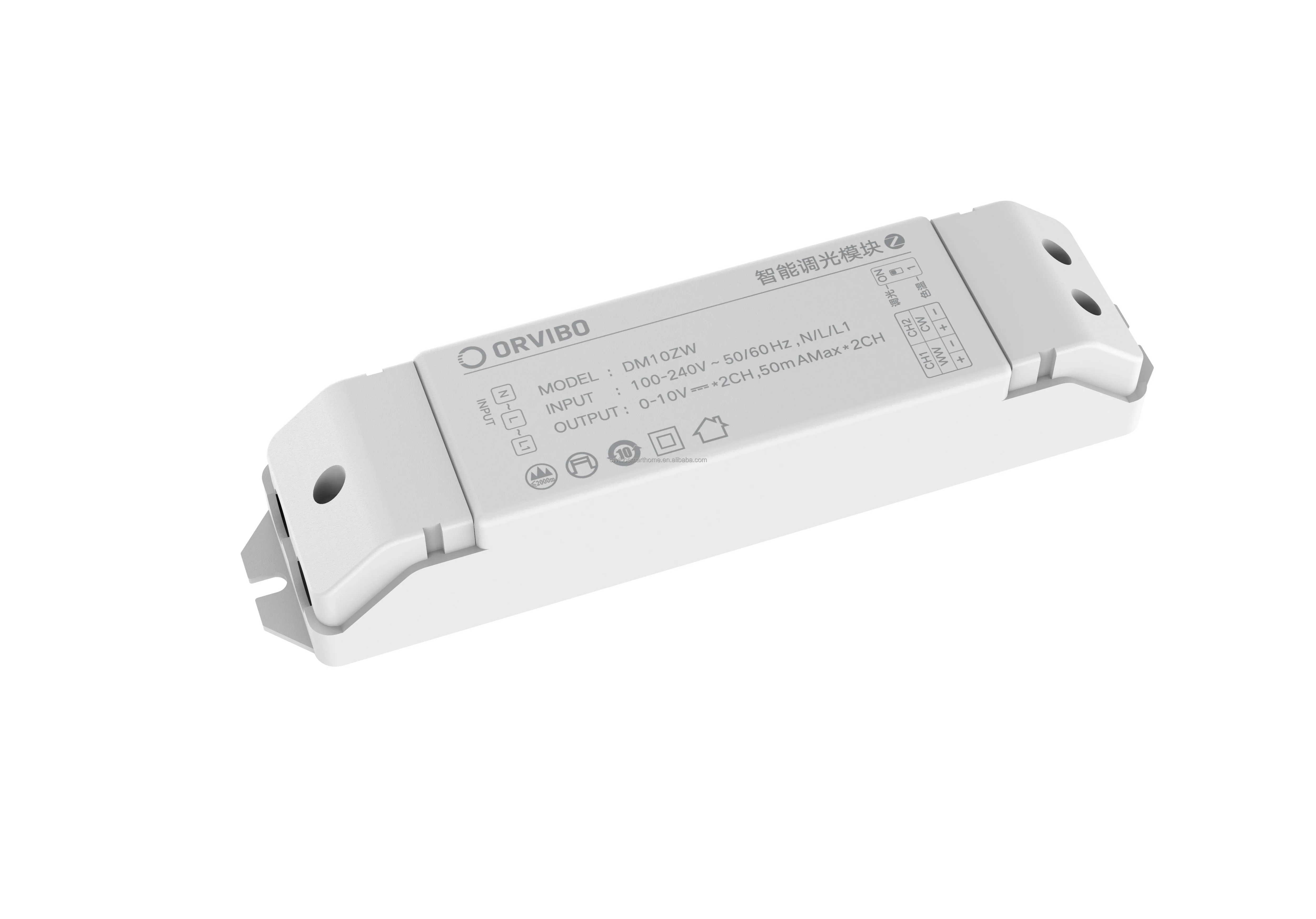 

ORVIBO 0-10V Zigbee Smart LED Dimmer 2.4g rf wireless touch remote control mini dimmer controller