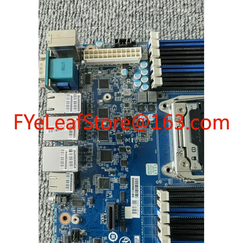 MU70-SU0 X99 Серверная материнская плата C612 E5-2678V3 2683V4 Four Nic 2699 Es