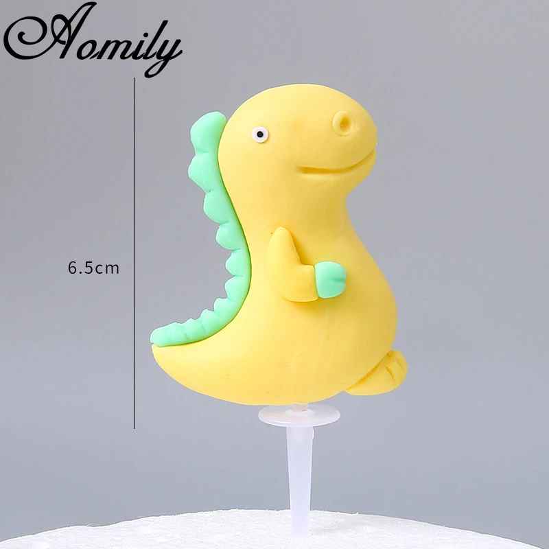 3d-топпер для торта Aomily с животными ручной работы украшение на день рождения детей