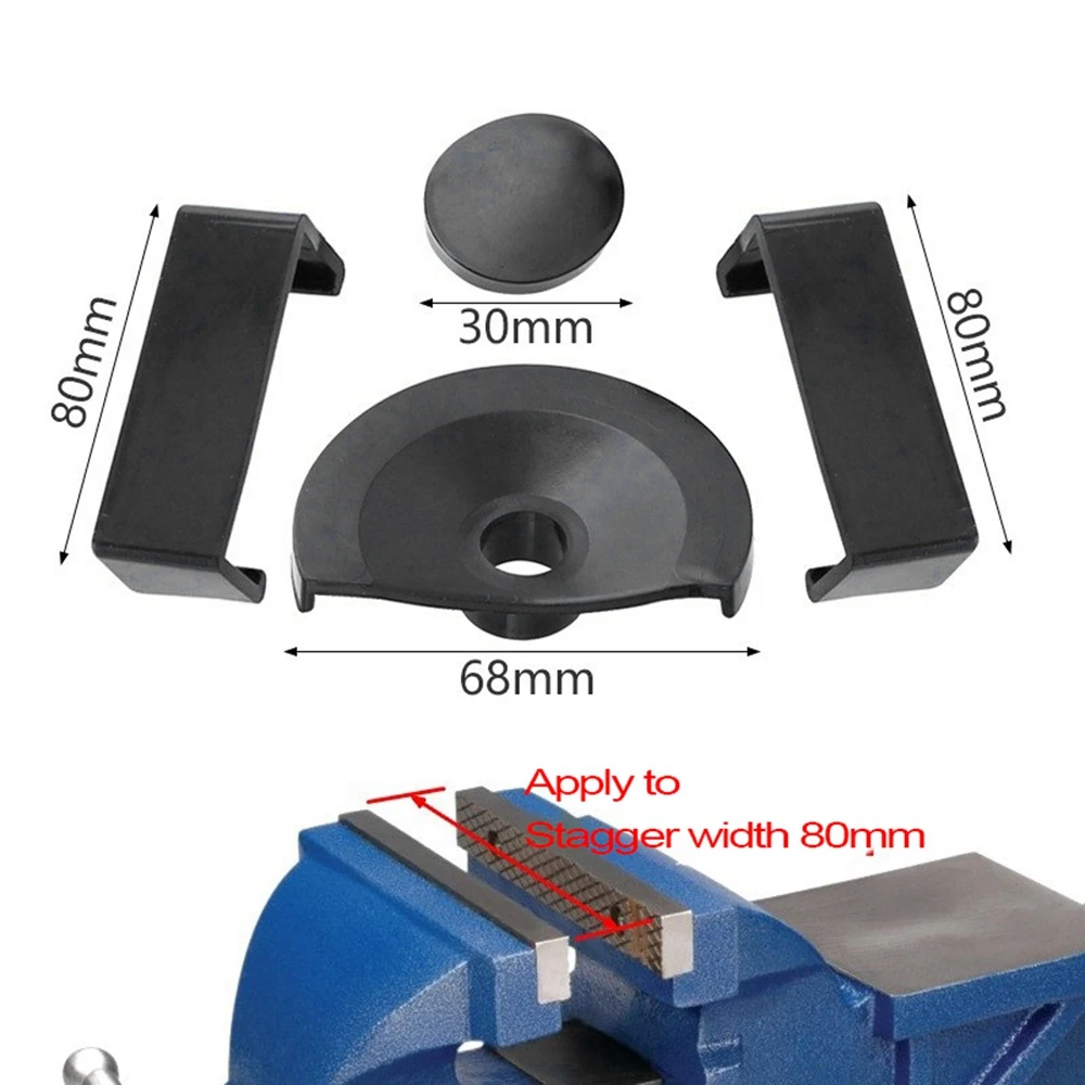 

4 шт./компл., 80 мм, резиновая накладка для настольных тисков, на 360 градусов, защитные накладки для настольных тисков, зажим для скамейки, противоскользящий коврик, зажим, аксессуары