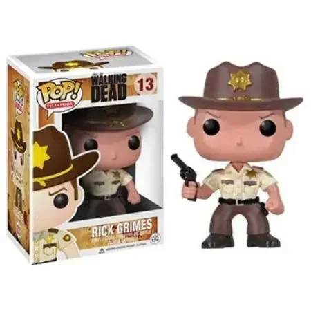 Funko Pop Original The Walking Dead Amc Rick Grimes 13 # Кэрол 153 Шины 310° Розита 387 Виниловая фигурка