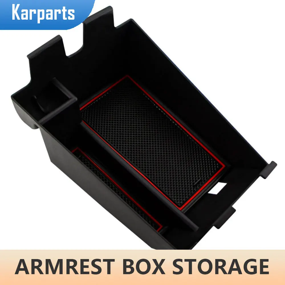 

Car Armrest Box Storage Box Case Tray for BMW X5 G05 X6 G06 X7 G07 2019 2020 2021 Auto Arm Rest Container Organizer Accessories