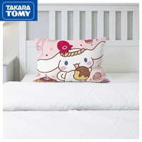 takara tomy 2022 new hello kitty cute print pillow cover polyester soft skin friendly colorfast machine washable pillowcase