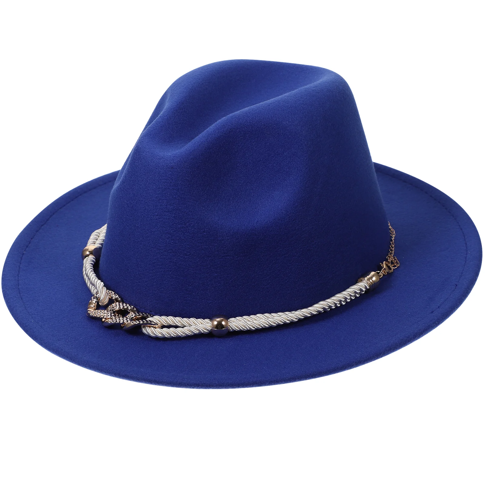 

Fedora Hat Classic Jazz Hat Wide Brim Jazz Cap Fashion Men Women Jazz Hat