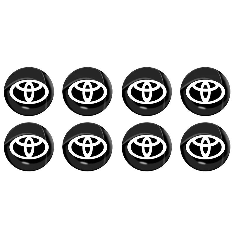 

4 шт. автомобильный Стайлинг, наклейки на замочную скважину, декоративная защита для Toyota Corolla Yaris Rav4 Avensis Auris Camry Sequoia C-hr 86