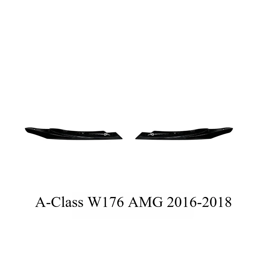 

Для Mercedes Benz A-Class W176 A45 AMG 2016 2017 2018 передний бампер, диффузор, сплиттер, ветровой нож, противотуманная фара, решетка, комплекты кузова