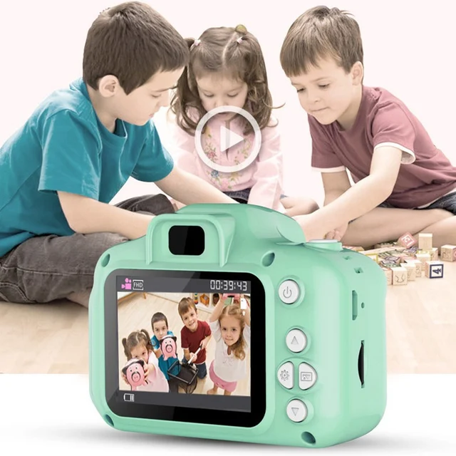 Kinderen Kids Camera Mini Educatief Speelgoed Voor Kinderen Baby Geschenken Verjaardagscadeau Digitale Camera 1080P Projectie Vi 4