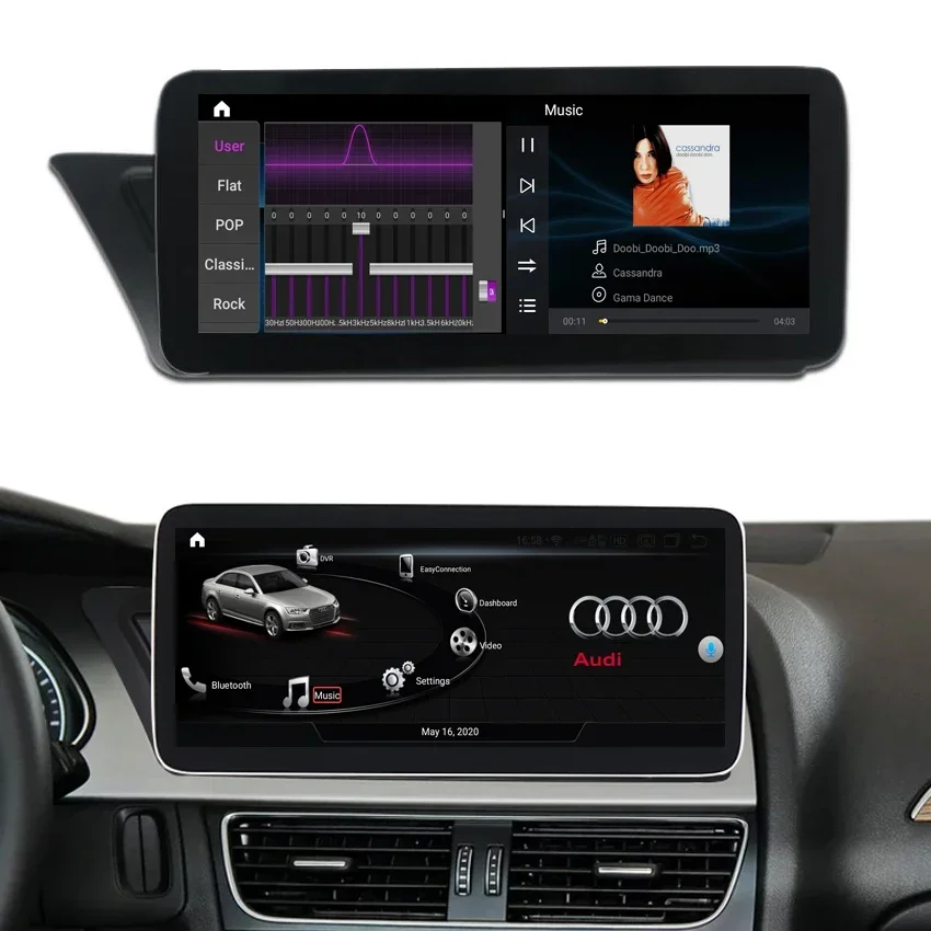 KANOR 10 25-дюймовый сенсорный экран обновленный дисплей Android 4 + 64 г с Carplay