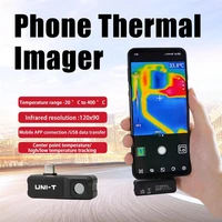 uni t uti120 mobile infrared thermal imaging camera thermometer industrial detection observation hunting use for android