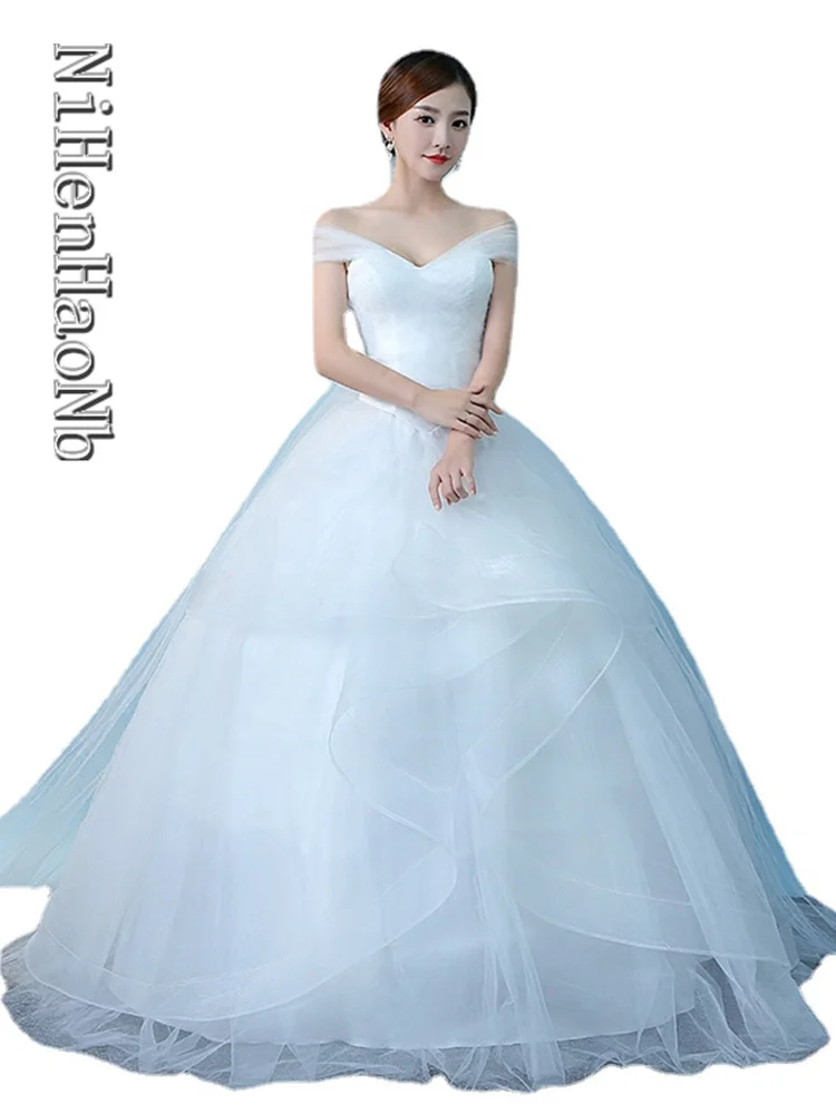 

Bride Wedding Dress Ball Gown Lace Up Wholesale Party Cheap Items New In Customize Plus Size