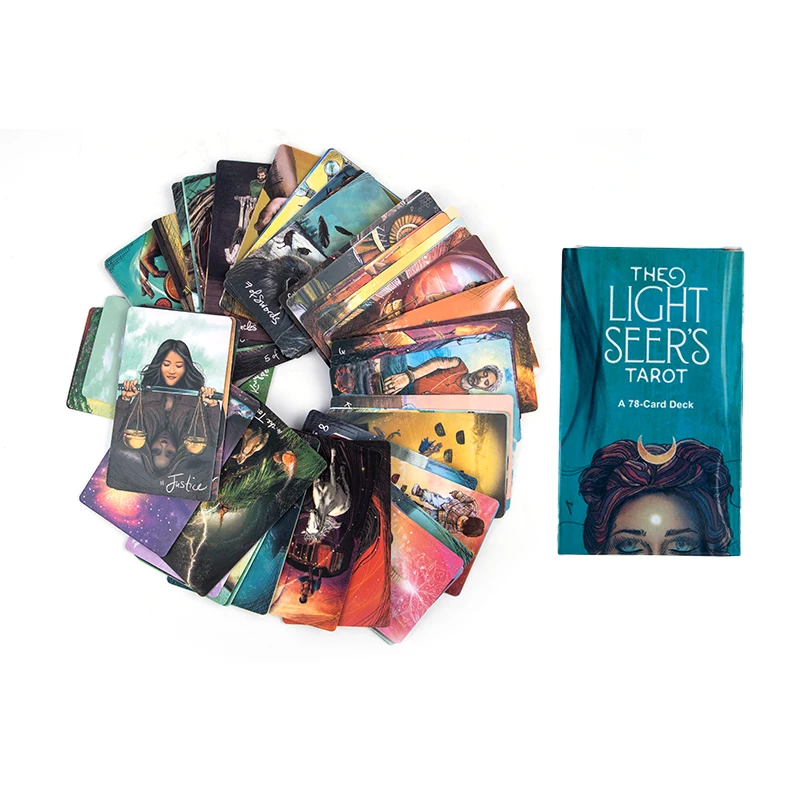 78 шт. светильник Seer's Tarot карточные настольные игры креативные карты Oracle