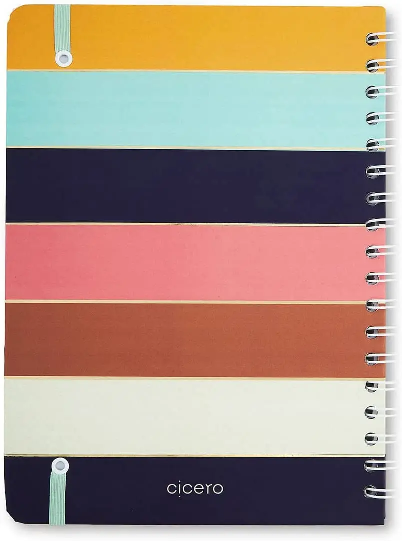 

Caderno Espiral Orla Pautado 17x24 Paraty Listras