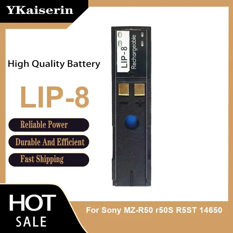 Фото Для Sony MZ-R50 r50S R5ST 14650 350mAh Lip-8 Быстрая зарядка для аккумулятора Walkman №1