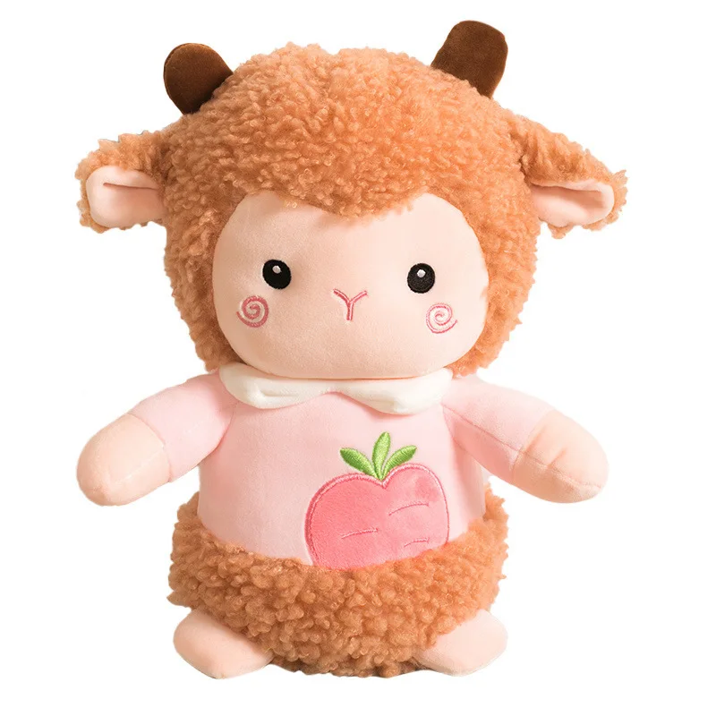 

Cute Sheep Plush Toy Alpaca Dolls Soft Pillows Children Sleeping Puppet Plushie Stitch Decoration Home Birthday Gifts Present