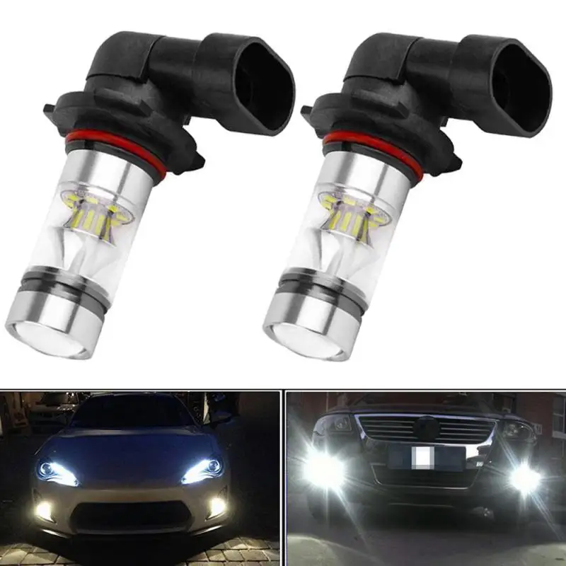 

9006 Hb4 Led 2323 100w Car Auto Fog Driving Light Durable Universal Daytime Running Lights Superbright Car Accessories