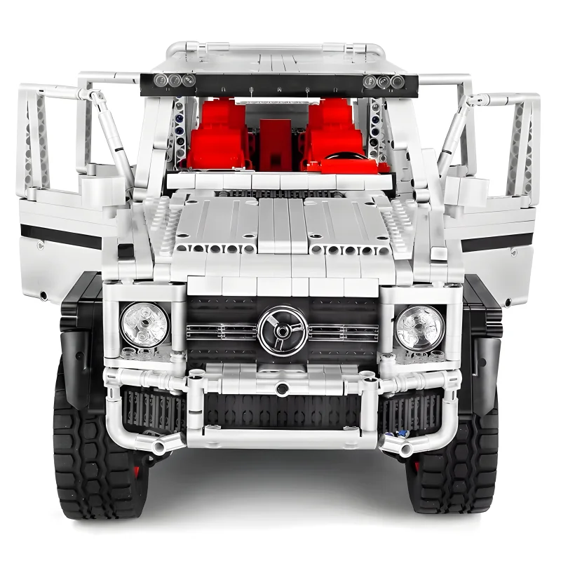 MOLD KING 13061 MOC Технический моторизованный G700 6x6 внедорожник грузовик автомобиль