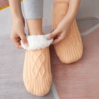 men shoes winter slippers suede gingham plush velvet indoor shoes for men home slippers 2021 non slip waterproof male slipper