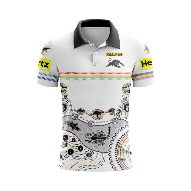 Рубашка-поло Pengris Black Panther Rugby Championship 2024.