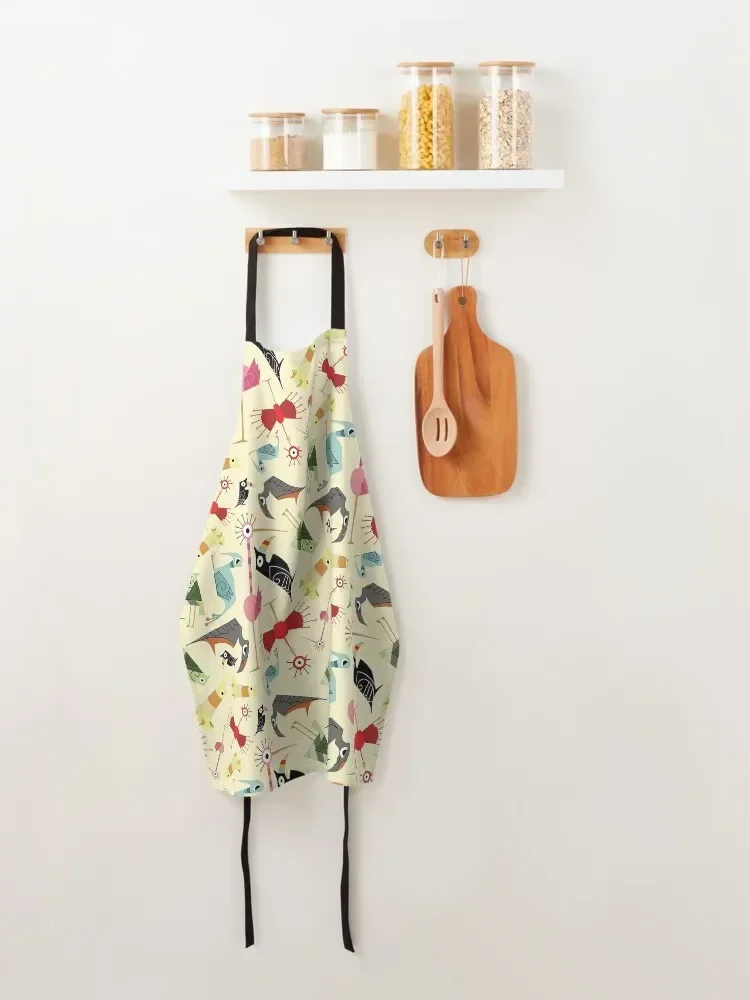 Bird Salad Apron House Things For Home And Kitchen Kawaii Accessories