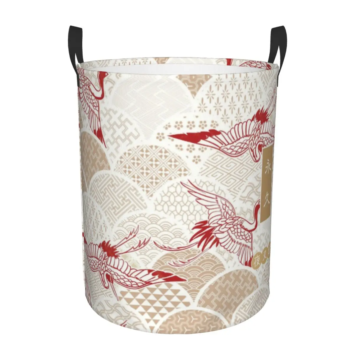 Складная корзина для белья yashhime Towa Crane большая хранения одежды в японском стиле
