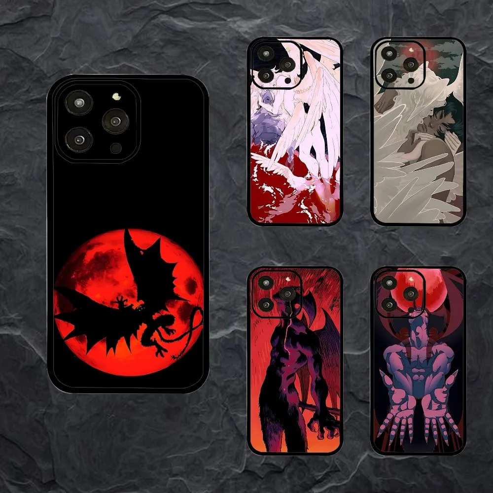Чехол для телефона с изображением аниме D-Devilman C-CrybabyS Iphone 15 11 13 14 Pro Max 7 8 Plus X Xr Xs Se2020 12
